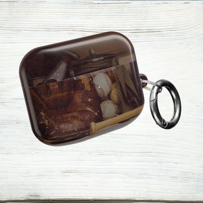 Vintage Baseball AirPods & AirPods Pro Case – Glove & Ball Protective Cover