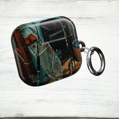Vintage Fishing Gear AirPods & AirPods Pro Case – Outdoorsman Protective Cover