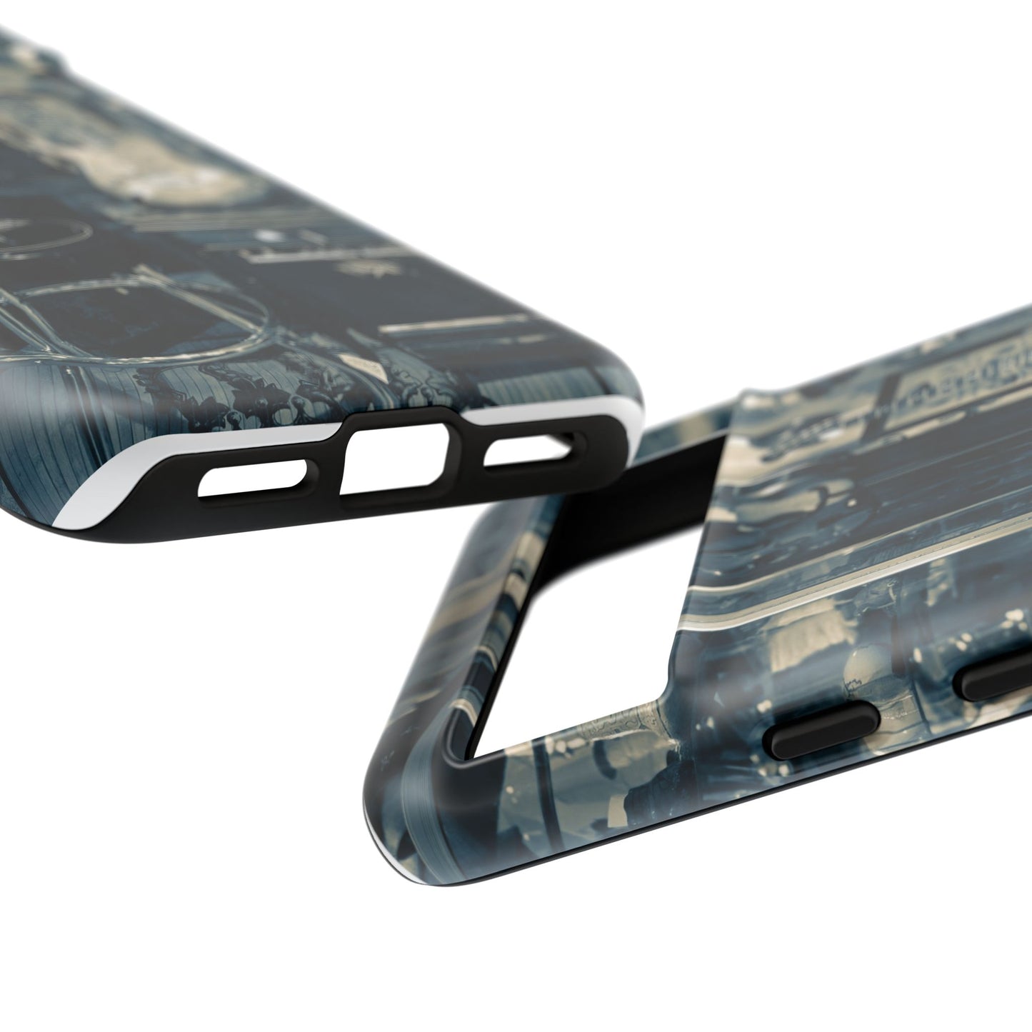 Guitar Vintage Phone Case, Tough Cases, Music Lover Gift, Rock & Roll Accessories, Unique Guitar Artwork, Phone Protection