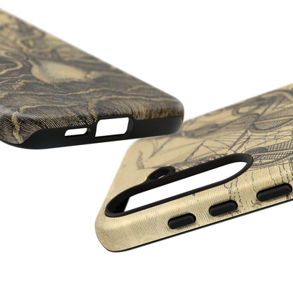 Vintage Kraken Tough Phone Case – Nautical Sea Monster Graphic