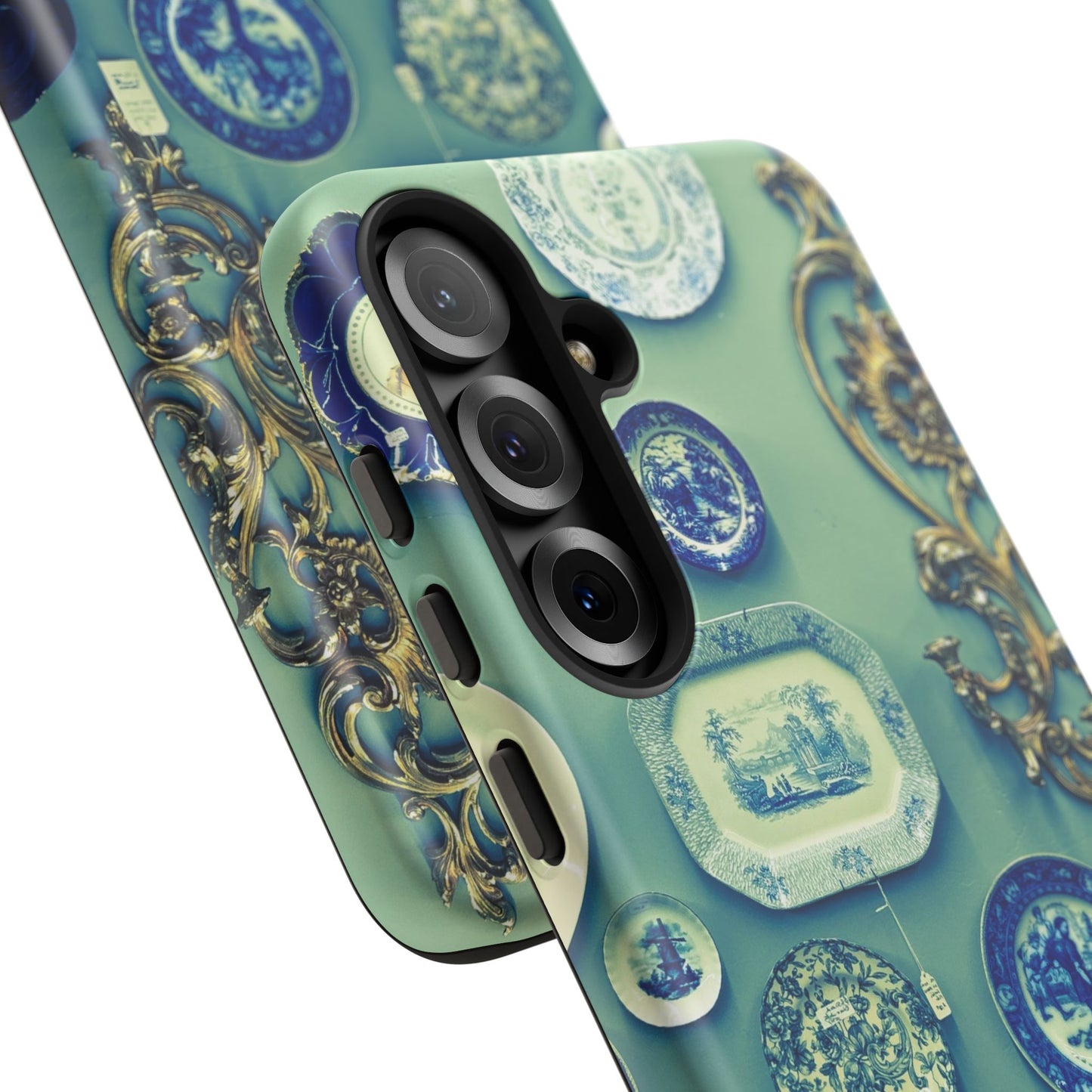 Antique Store Stairwell Phone Case--Vintage Gallery Wall Tough Case