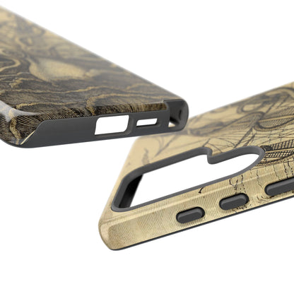 Vintage Kraken Tough Phone Case – Nautical Sea Monster Graphic