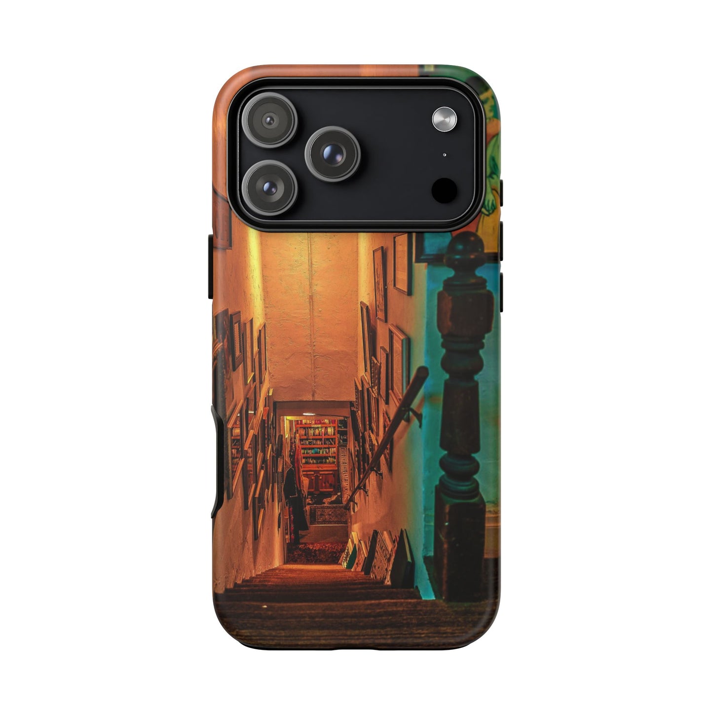 Vintage Gallery Staircase Tough Phone Case--Antique Store Art Phone Cover