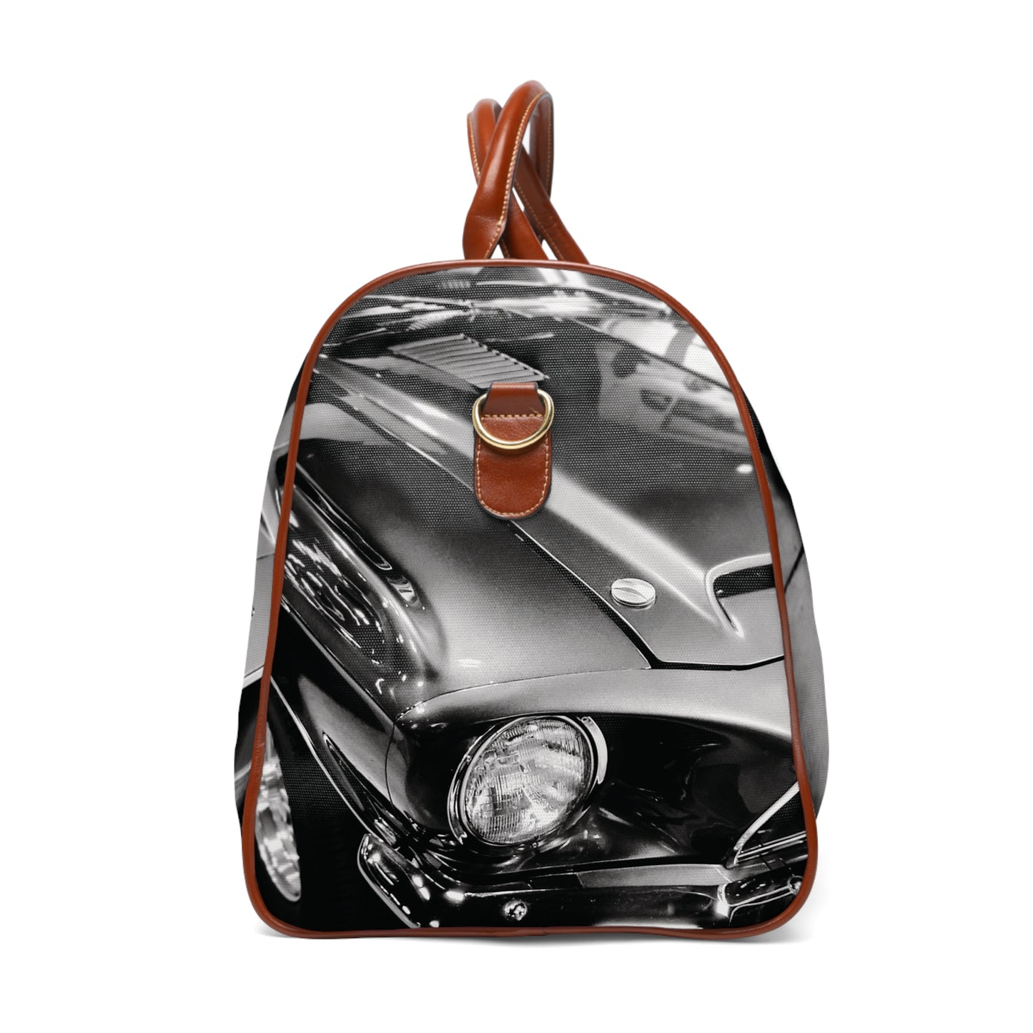 Vintage Mustang Weekender Bag— Timeless Muscle, Built to Roam