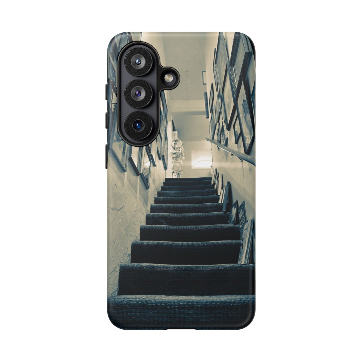 Vintage Boutique Stairway Tough Phone Case, Antique Shop Art Cover for iPhone, Samsung & Google Pixel