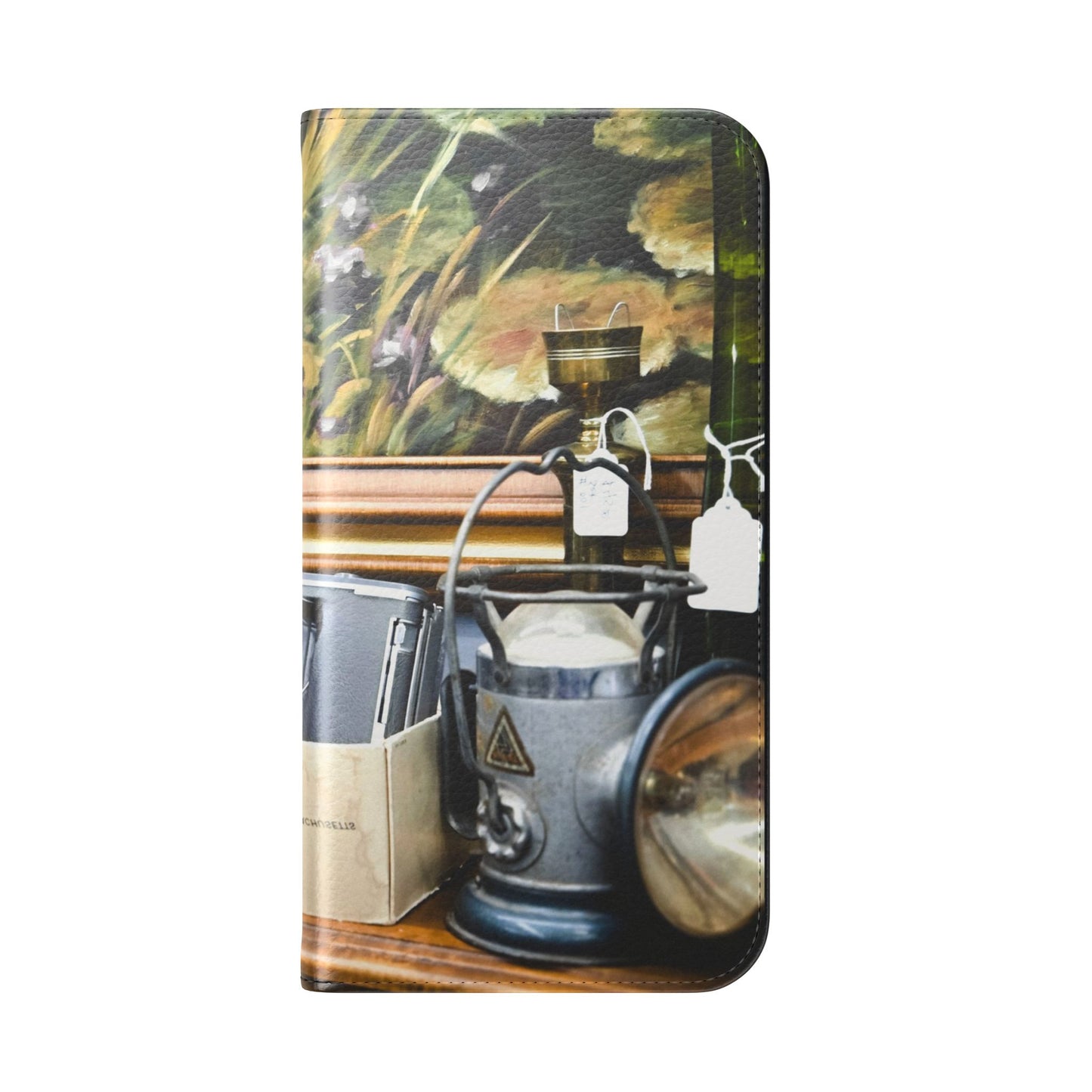 Vintage Camera Flip Case - Retro Style Phone Wallet Cover