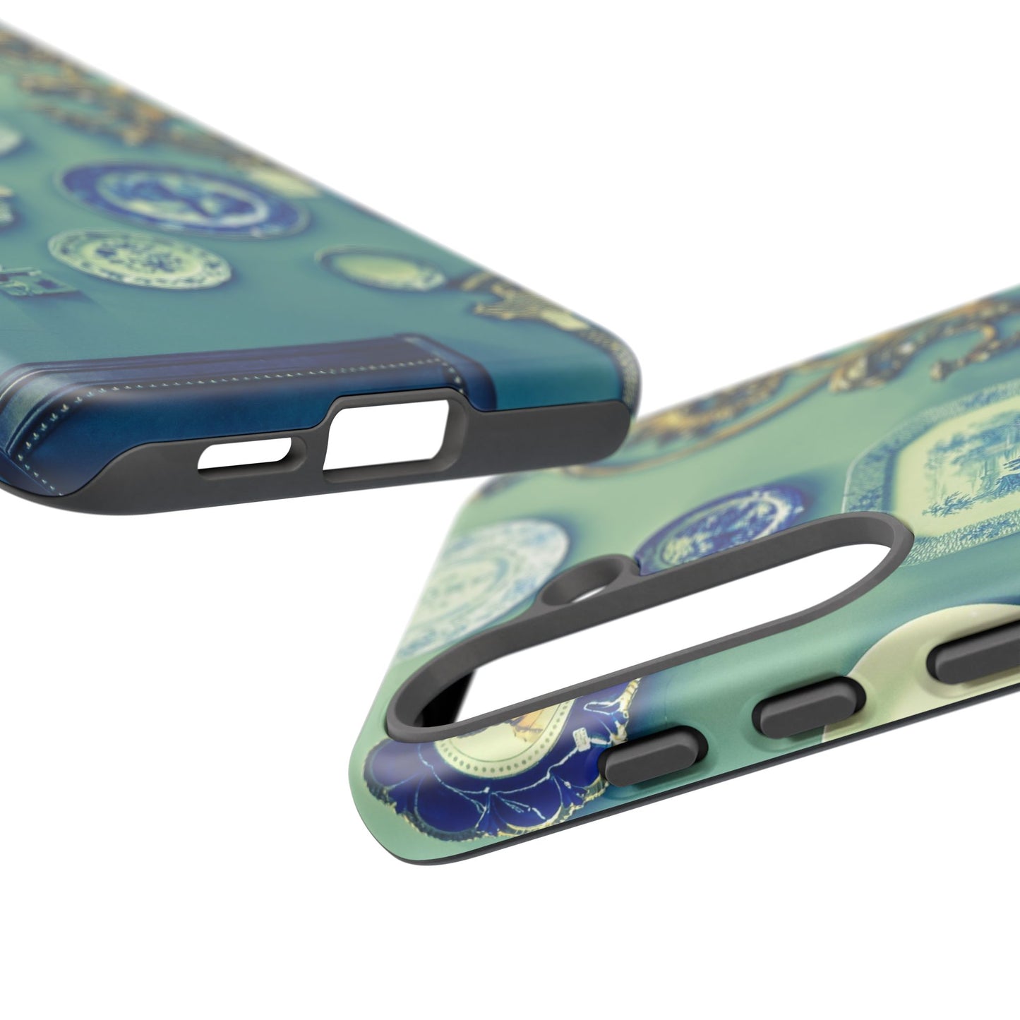 Antique Store Stairwell Phone Case--Vintage Gallery Wall Tough Case