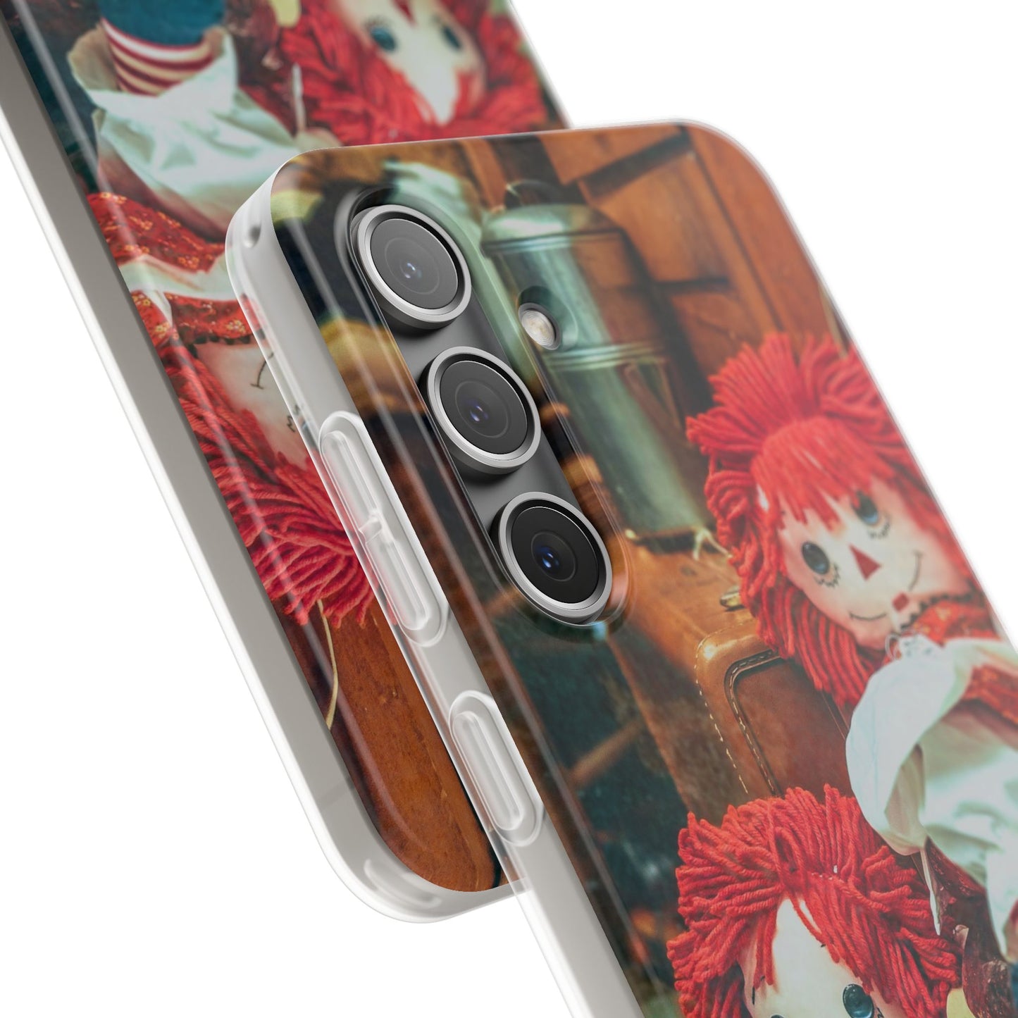 Vintage Doll Phone Cases, Cute Accessory, Gifts for Doll Lovers, Durable Flexi Covers, Fun Phone Protection