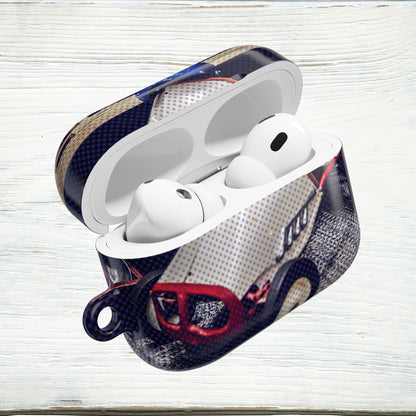 Vintage Go-Kart Racing Airpods Cases – Retro Motorsport Protective Cover