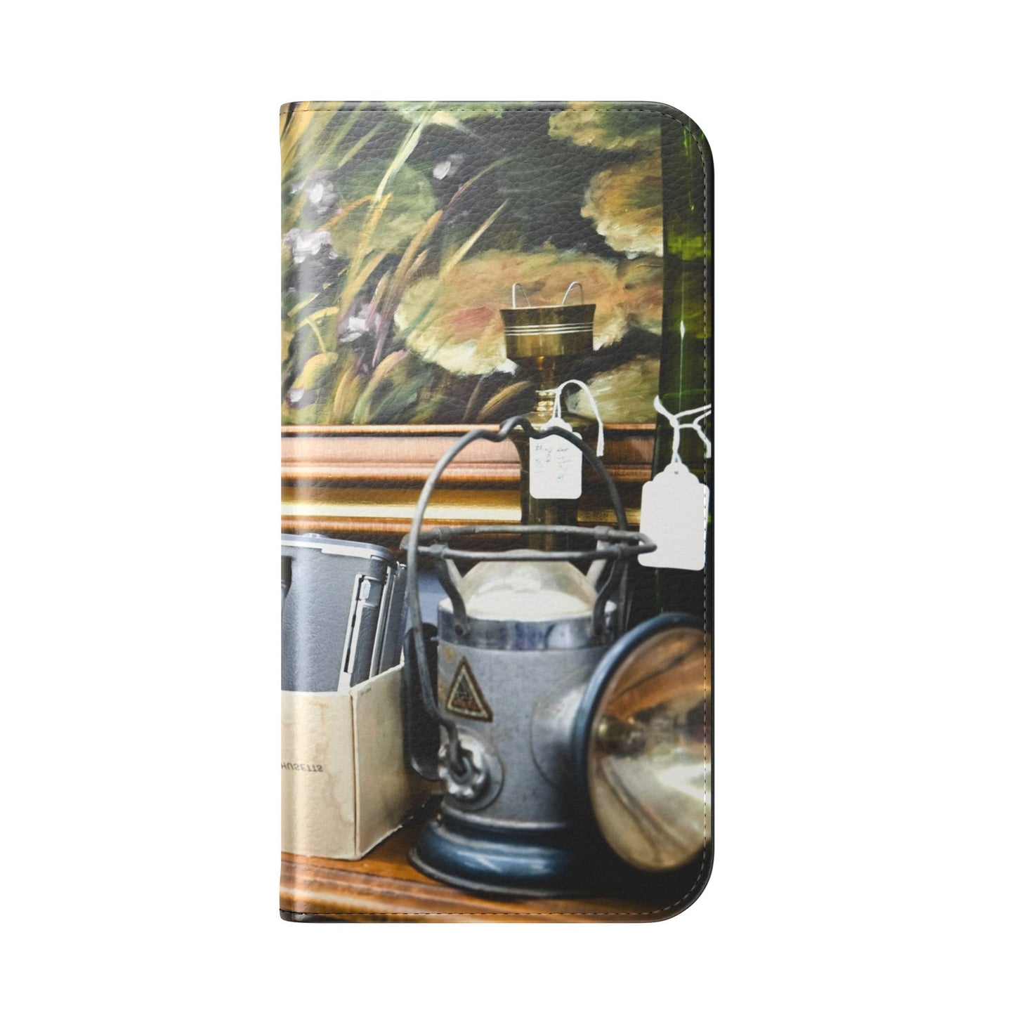 Vintage Camera Flip Case - Retro Style Phone Wallet Cover