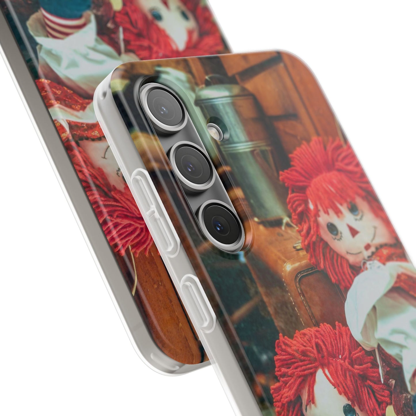 Vintage Doll Phone Cases, Cute Accessory, Gifts for Doll Lovers, Durable Flexi Covers, Fun Phone Protection