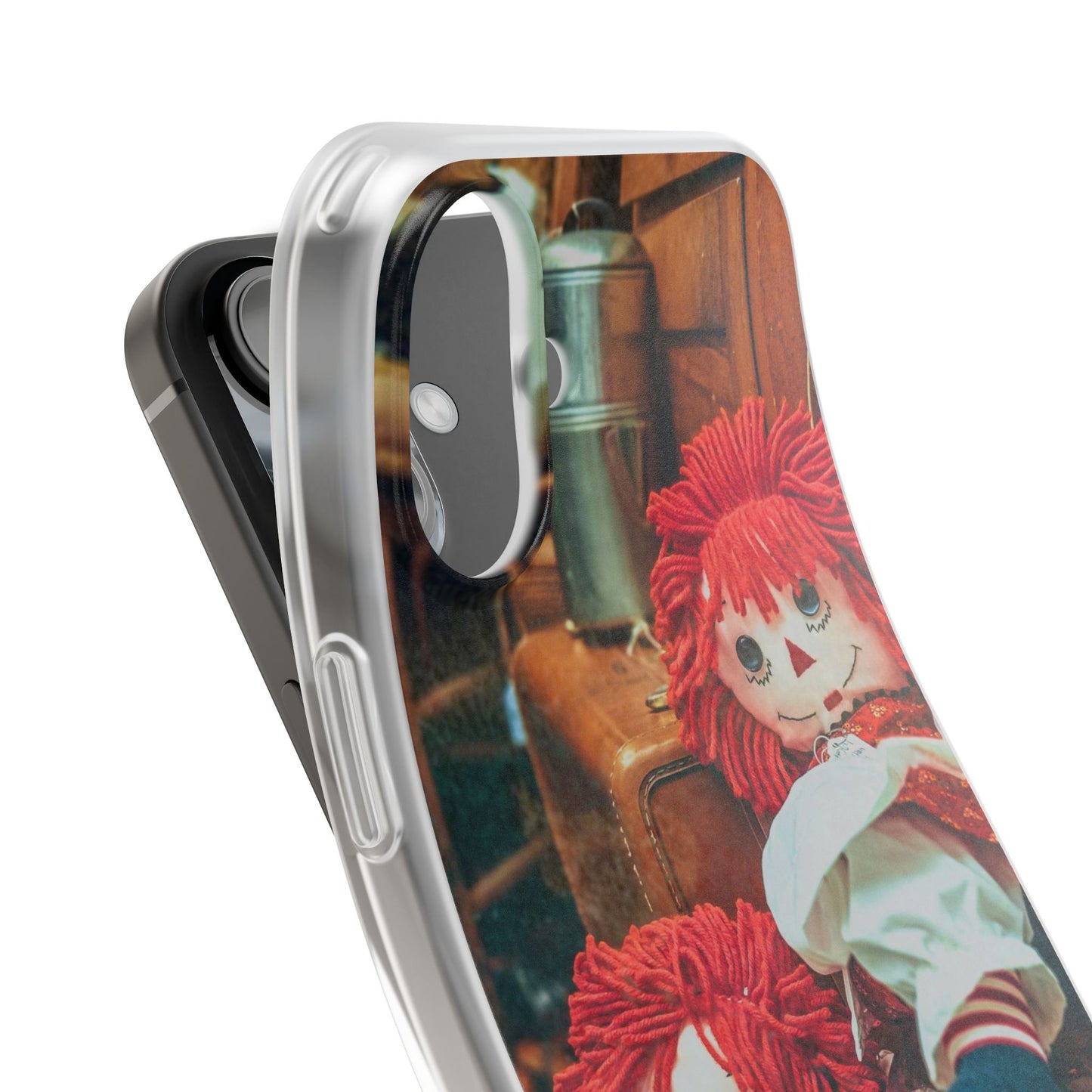 Vintage Doll Phone Cases, Cute Accessory, Gifts for Doll Lovers, Durable Flexi Covers, Fun Phone Protection