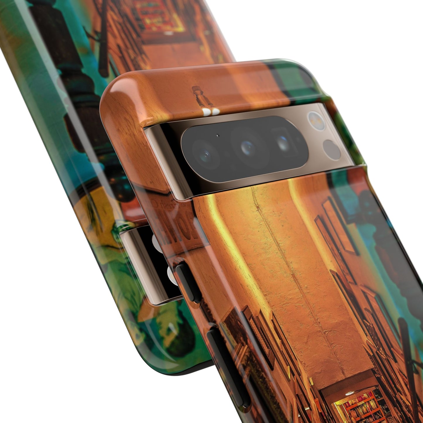 Vintage Gallery Staircase Tough Phone Case--Antique Store Art Phone Cover