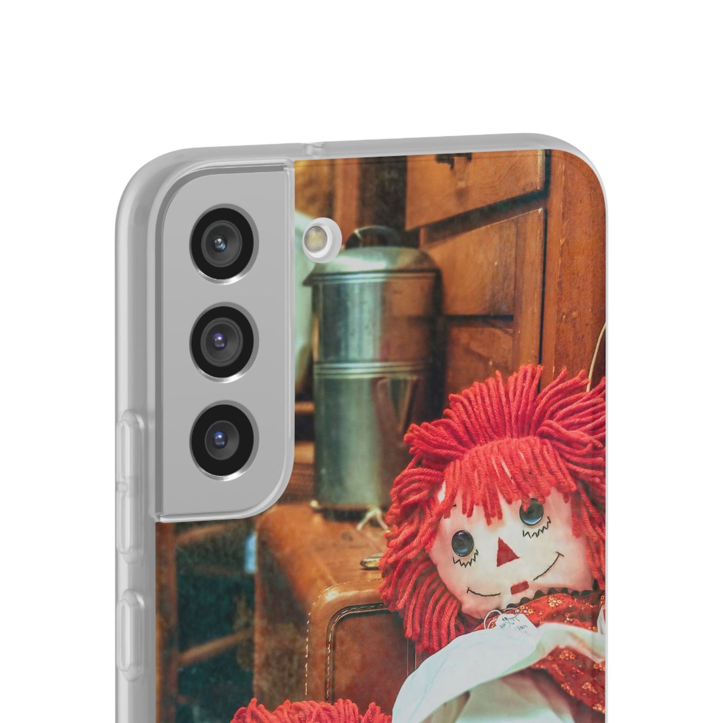 Vintage Doll Phone Cases, Cute Accessory, Gifts for Doll Lovers, Durable Flexi Covers, Fun Phone Protection