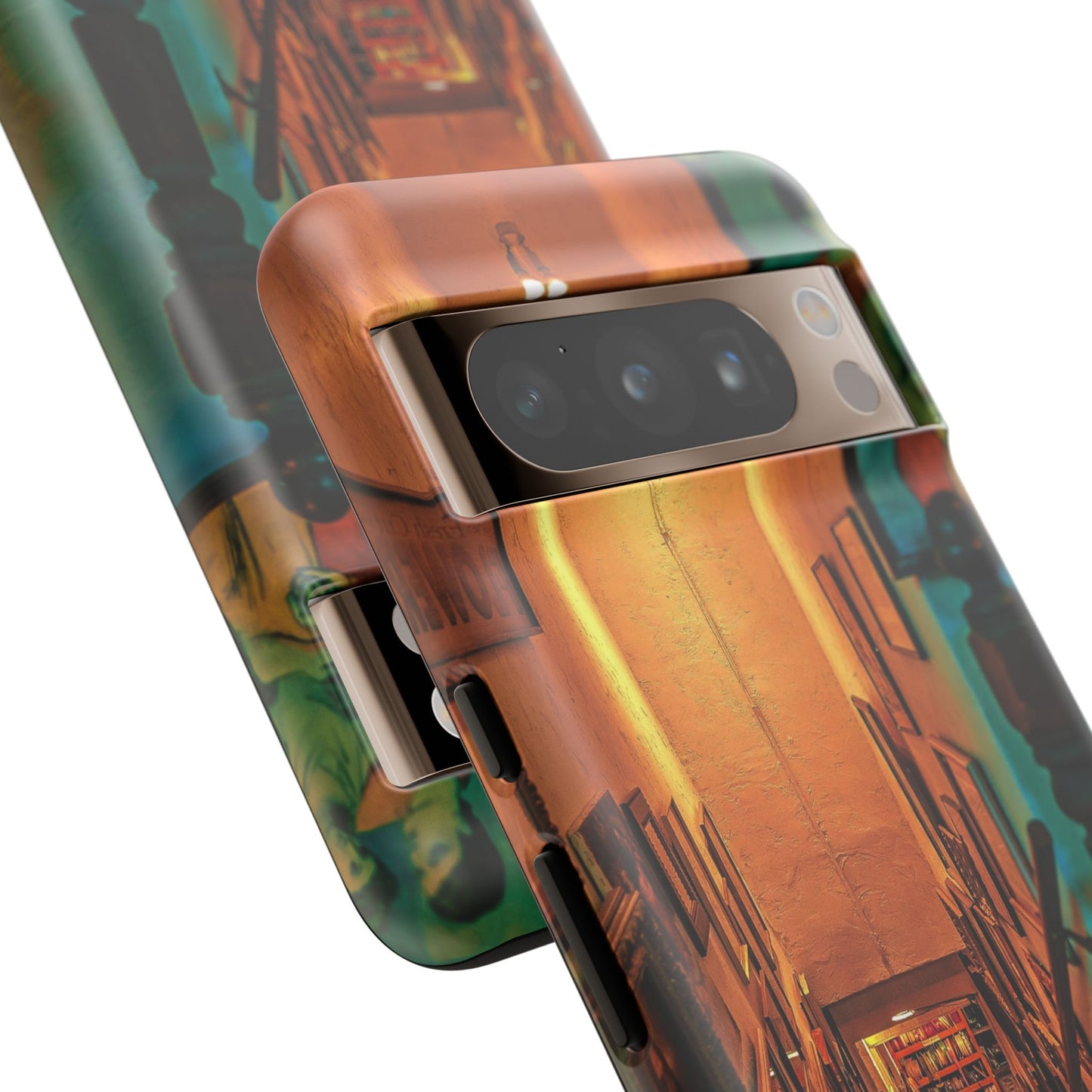 Vintage Gallery Staircase Tough Phone Case--Antique Store Art Phone Cover