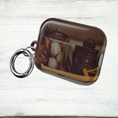 Vintage Baseball AirPods & AirPods Pro Case – Glove & Ball Protective Cover