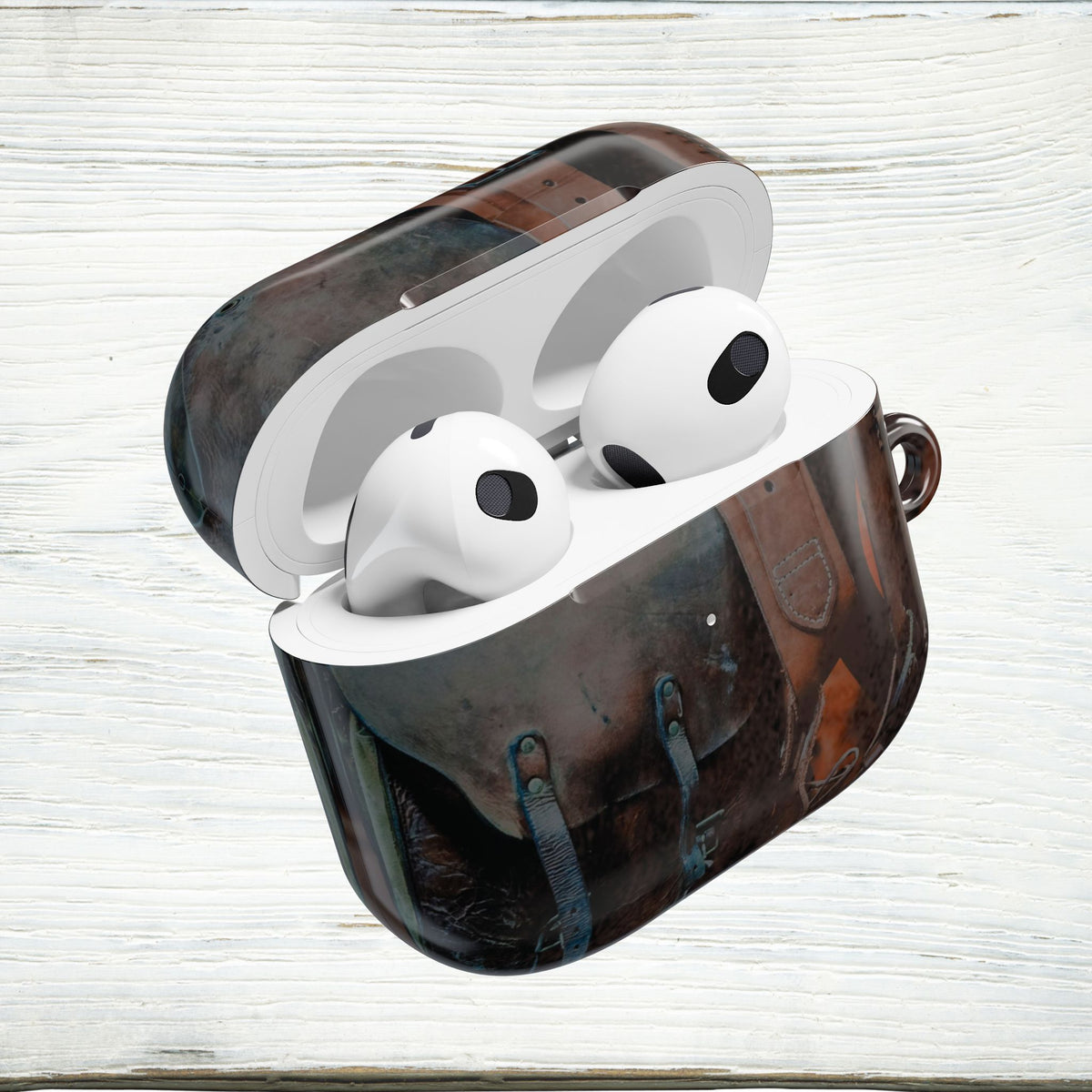Vintage Western Leather-Look AirPods & AirPods Pro Case – Cowboy Protective Cover
