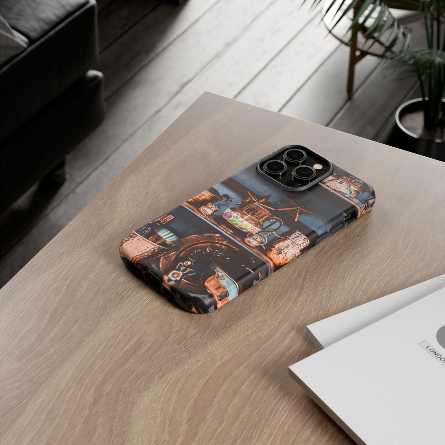 Vintage-Inspired Custom Tough Phone Cases