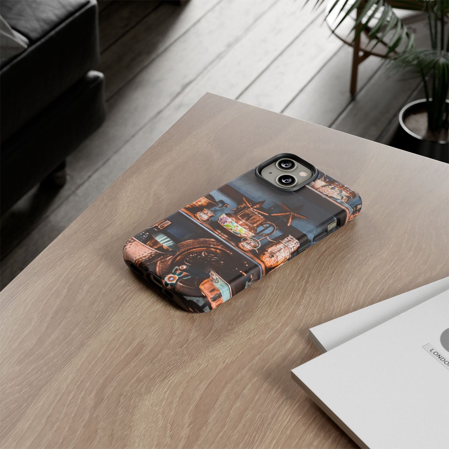 Vintage-Inspired Custom Tough Phone Cases