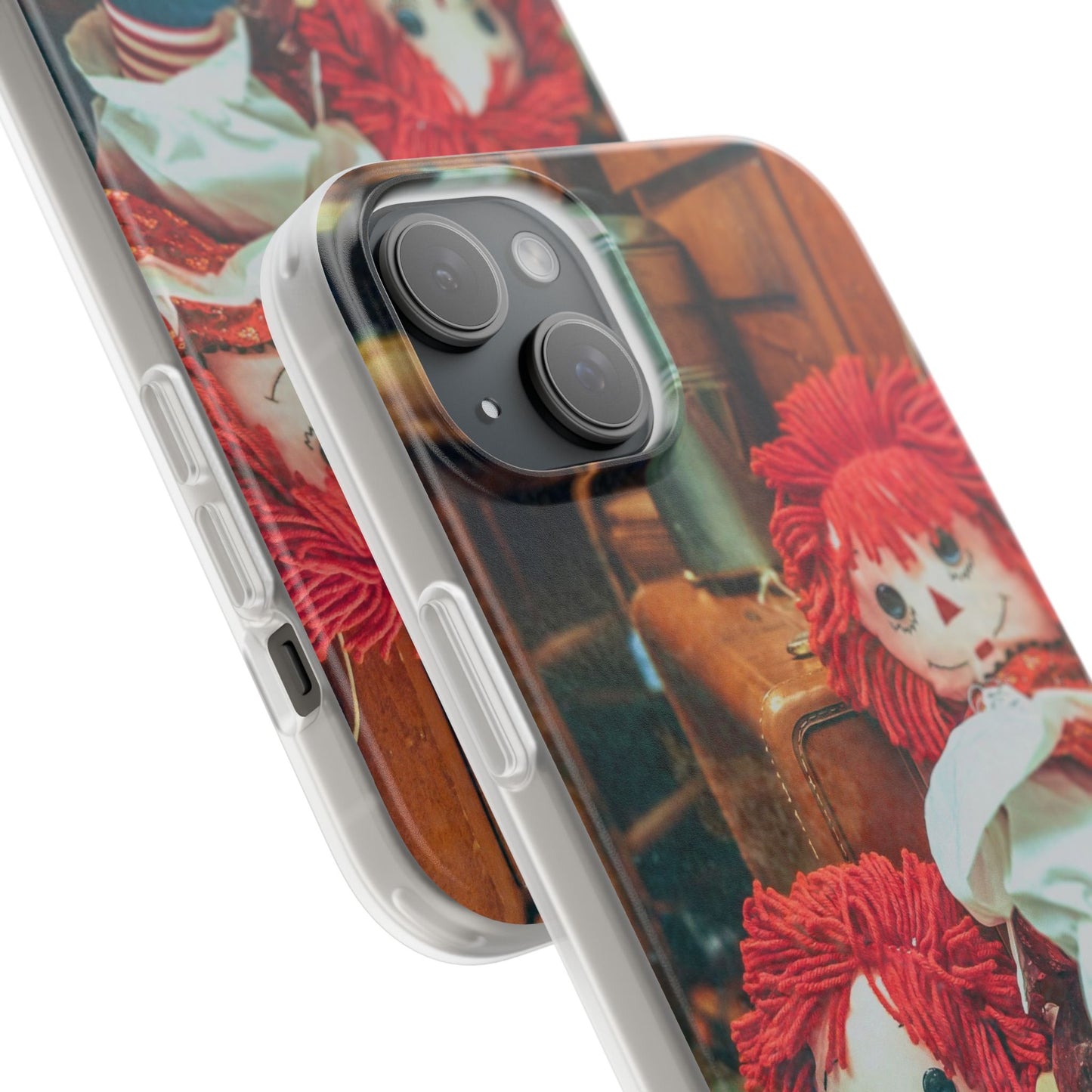 Vintage Doll Phone Cases, Cute Accessory, Gifts for Doll Lovers, Durable Flexi Covers, Fun Phone Protection