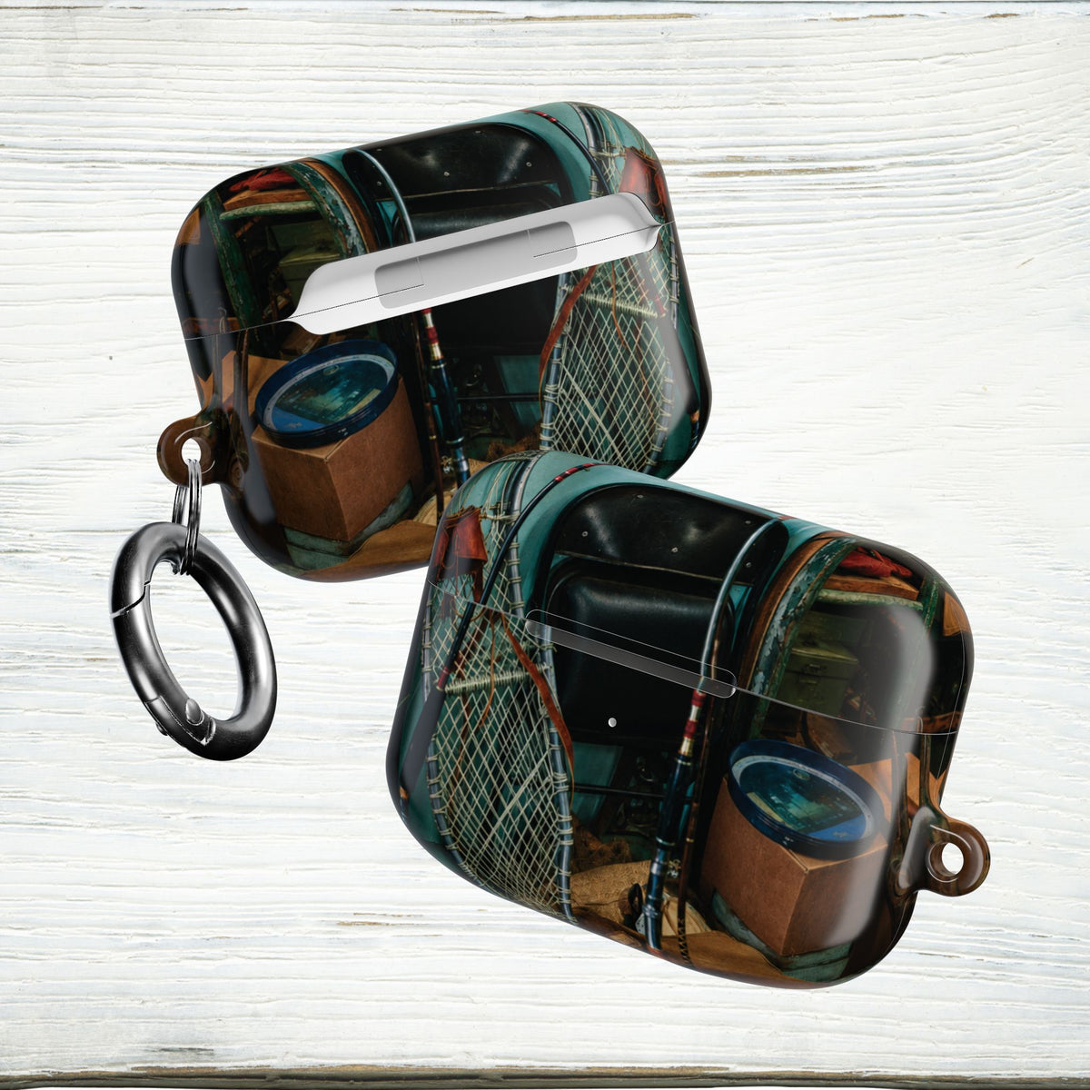 Vintage Fishing Gear AirPods & AirPods Pro Case – Outdoorsman Protective Cover