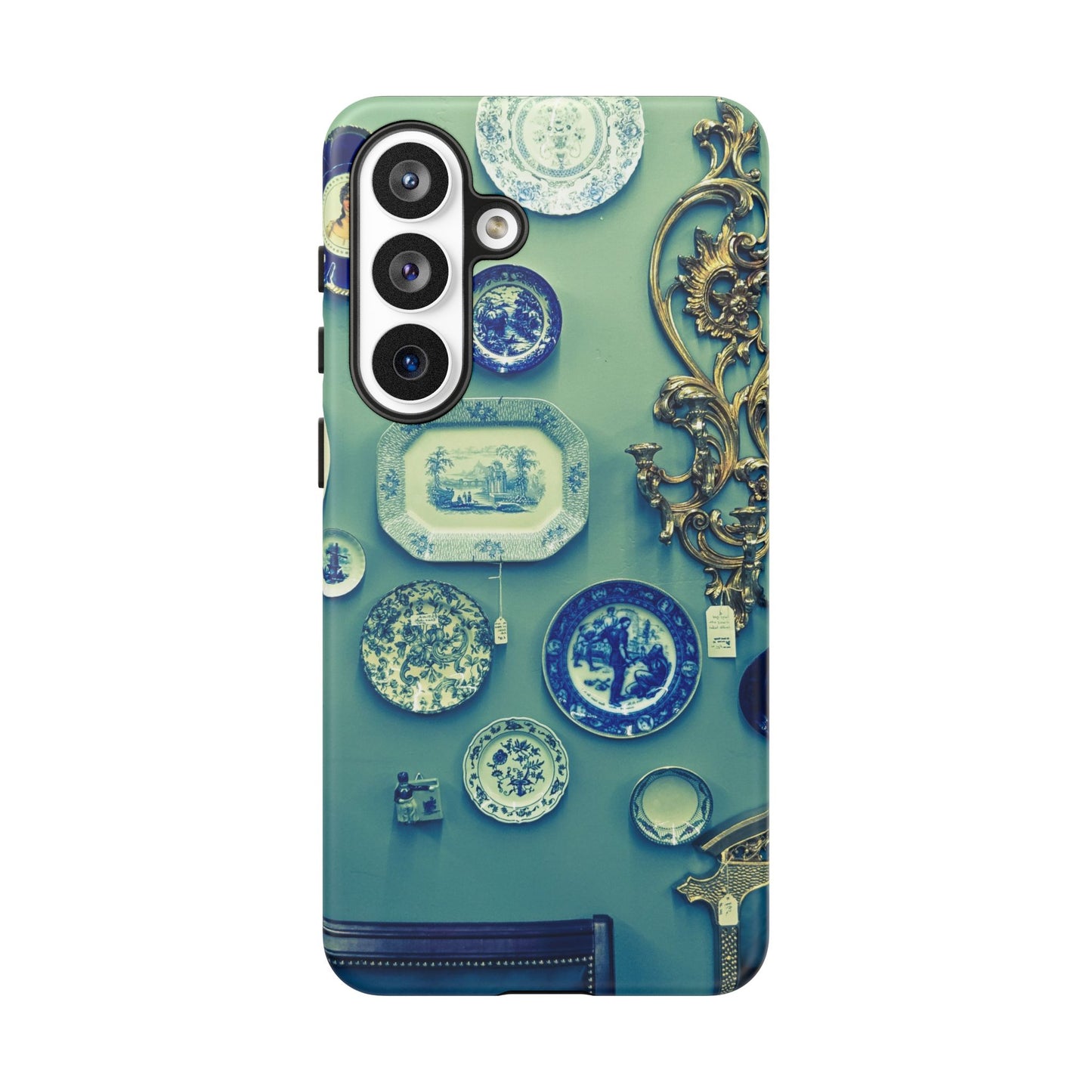 Antique Store Stairwell Phone Case--Vintage Gallery Wall Tough Case