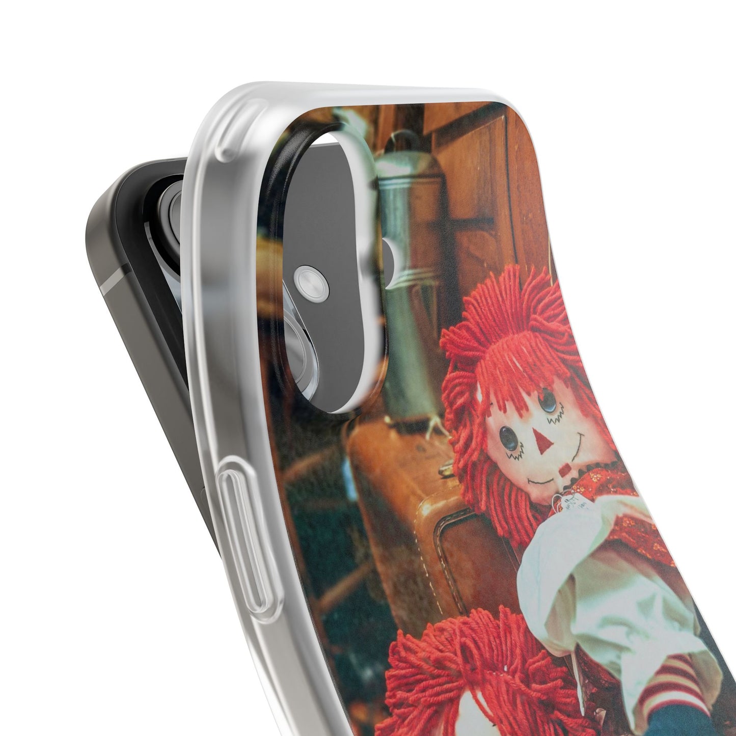 Vintage Doll Phone Cases, Cute Accessory, Gifts for Doll Lovers, Durable Flexi Covers, Fun Phone Protection