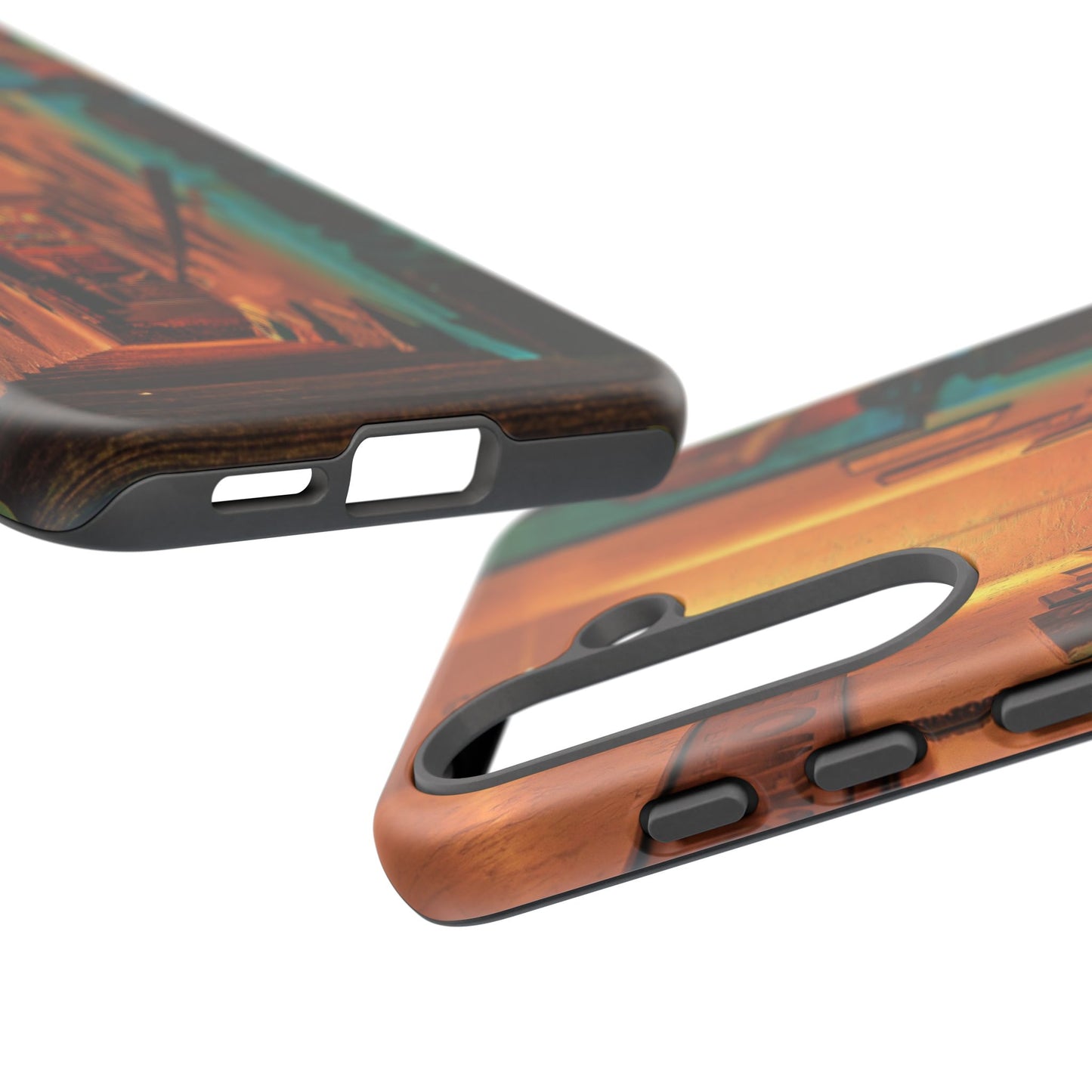 Vintage Gallery Staircase Tough Phone Case--Antique Store Art Phone Cover