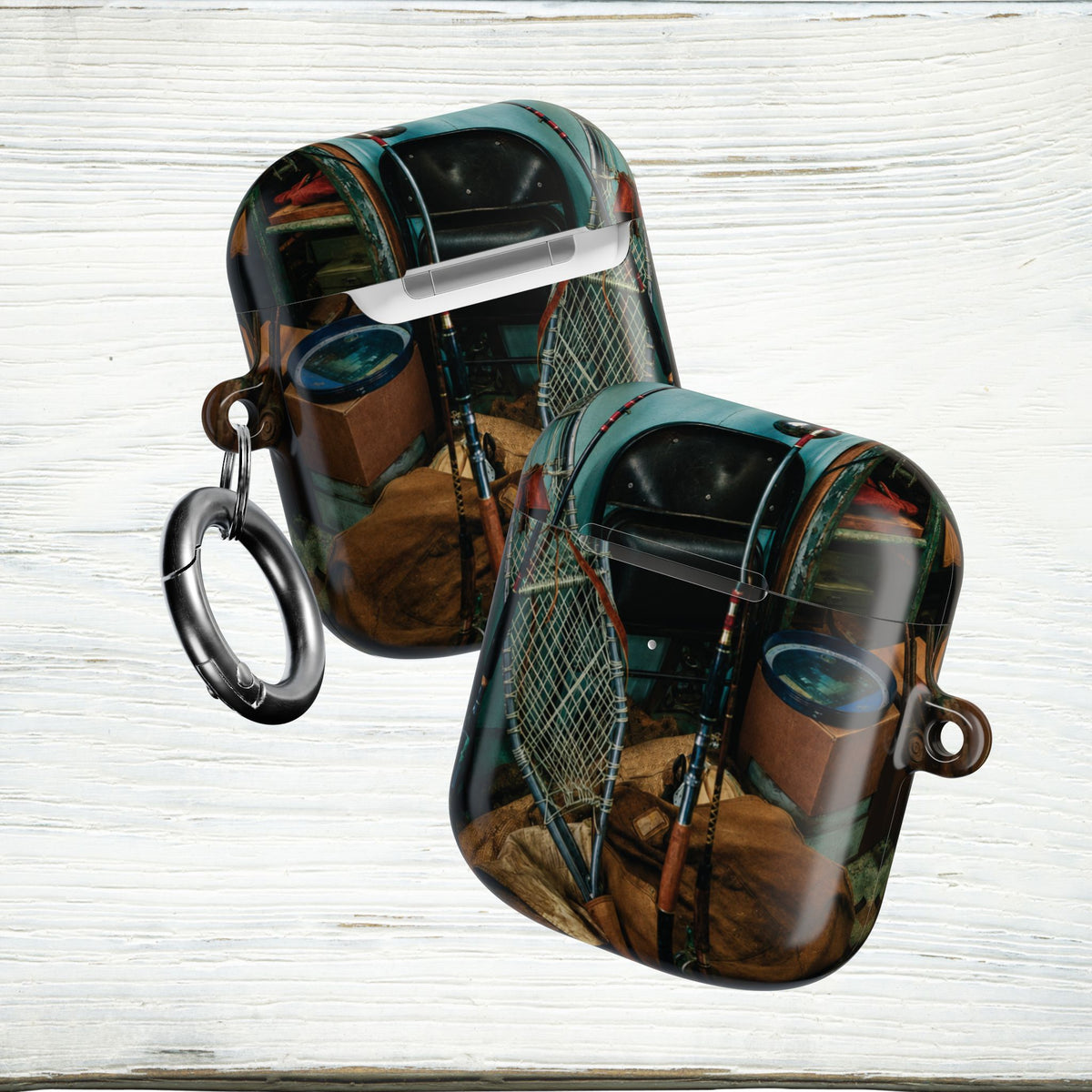 Vintage Fishing Gear AirPods & AirPods Pro Case – Outdoorsman Protective Cover