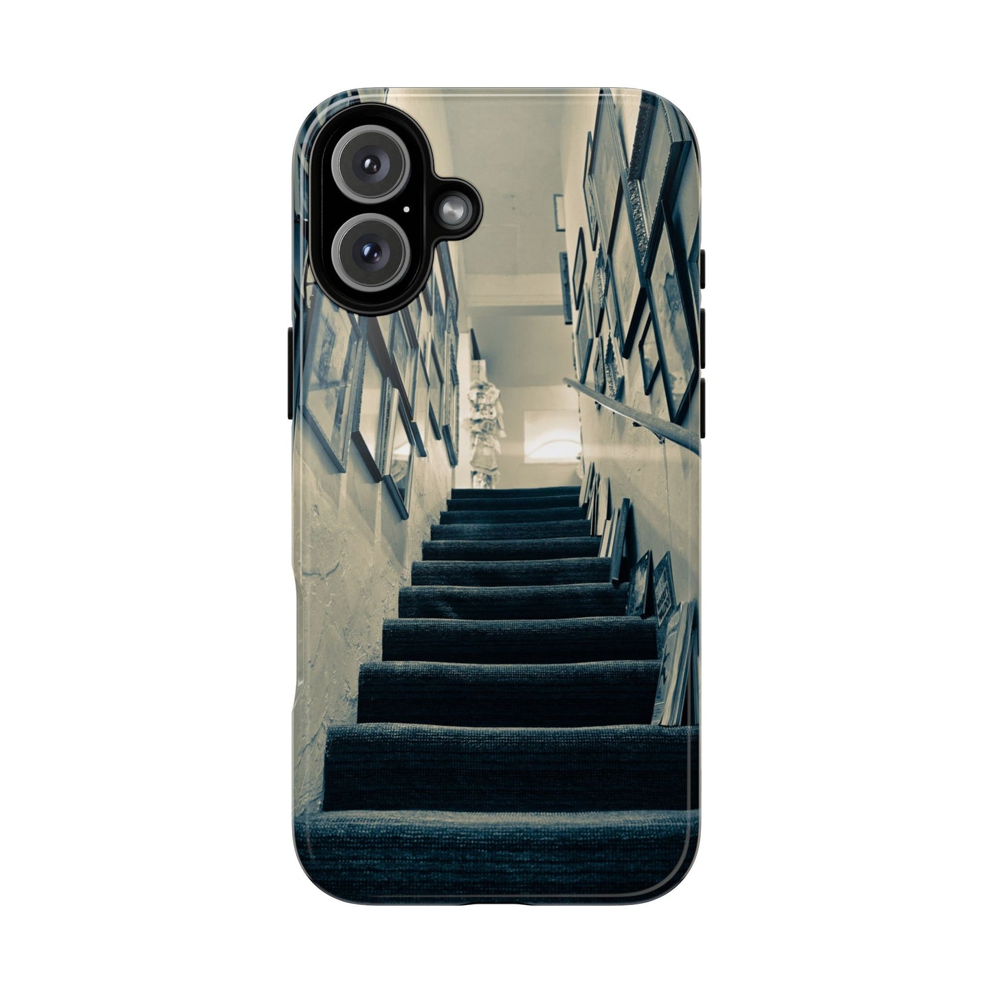 Vintage Boutique Stairway Tough Phone Case, Antique Shop Art Cover for iPhone, Samsung & Google Pixel