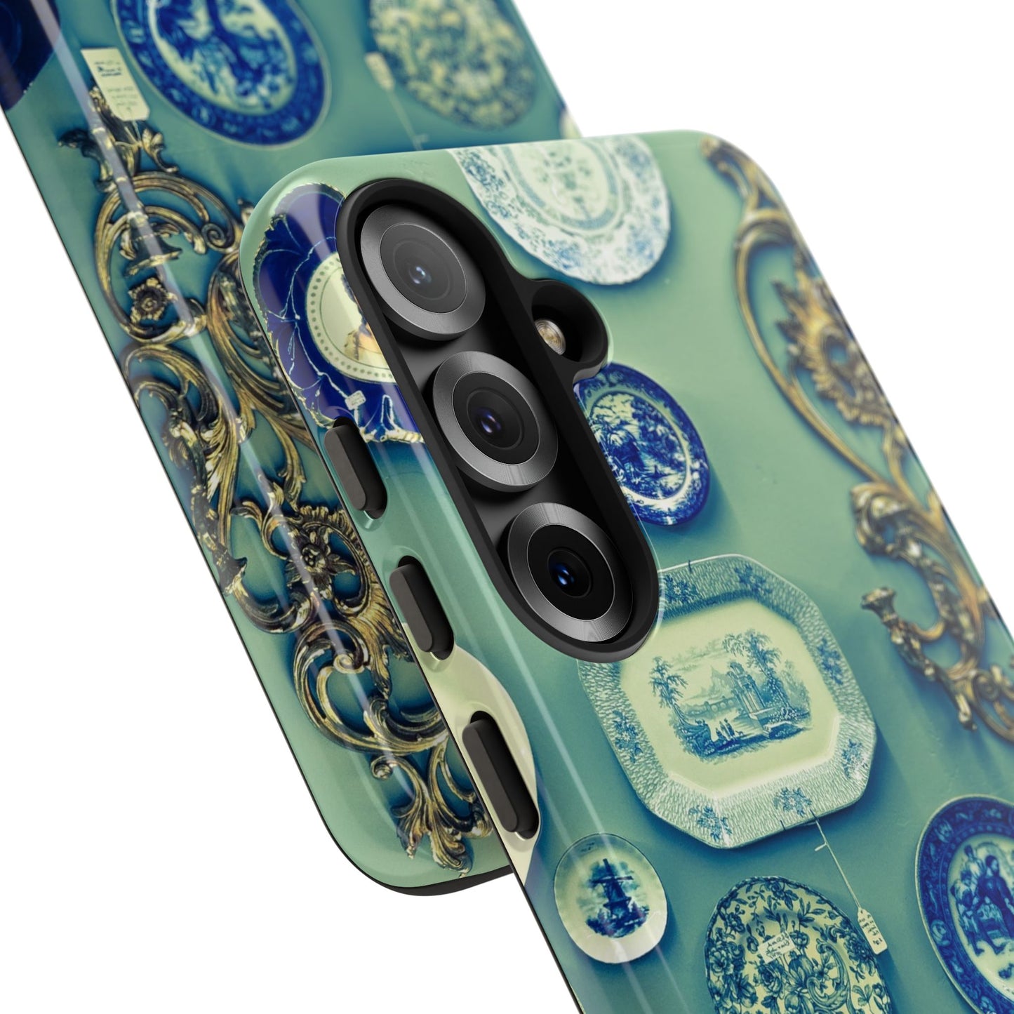 Antique Store Stairwell Phone Case--Vintage Gallery Wall Tough Case