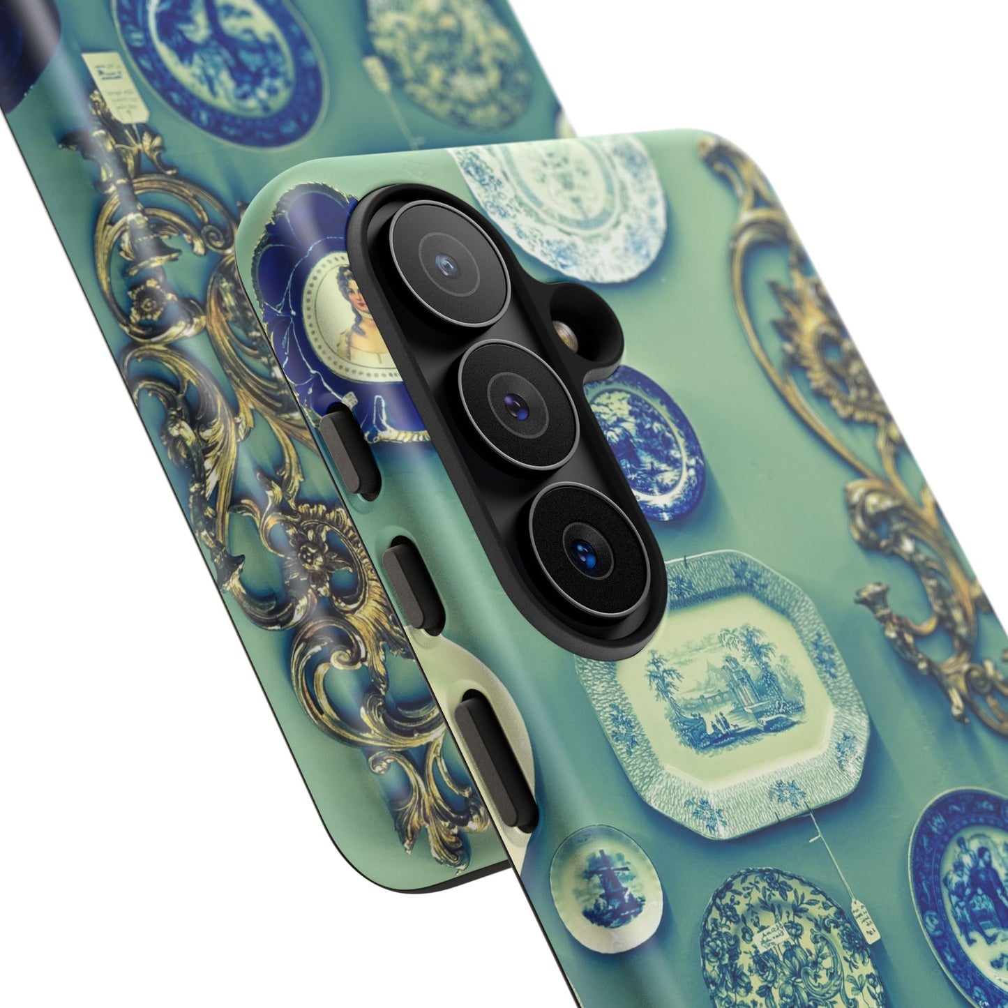 Antique Store Stairwell Phone Case--Vintage Gallery Wall Tough Case