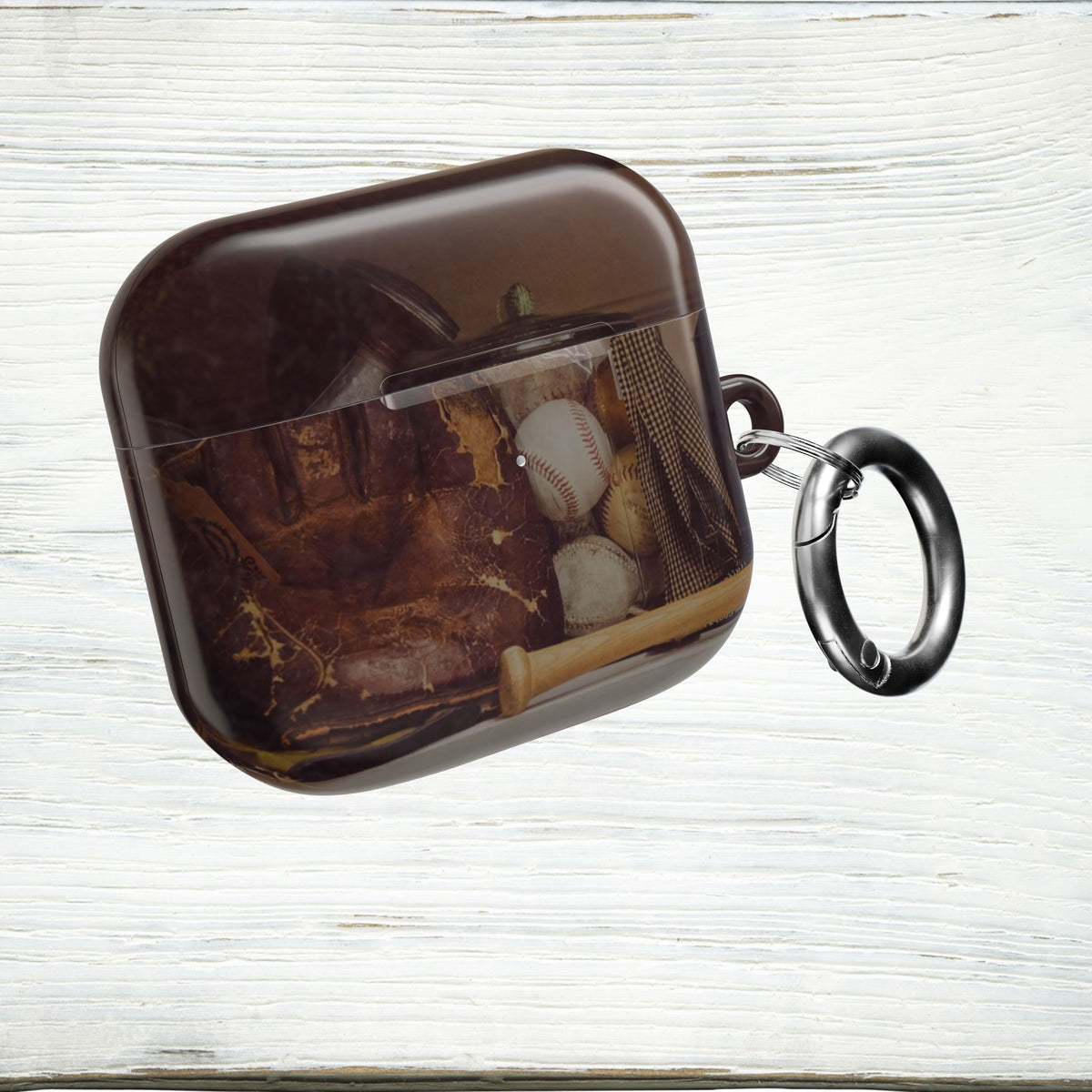 Vintage Baseball AirPods & AirPods Pro Case – Glove & Ball Protective Cover