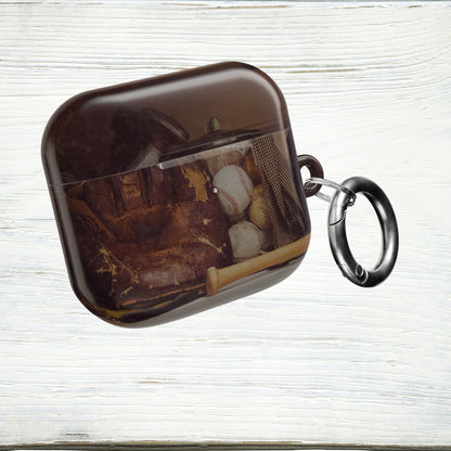 Vintage Baseball AirPods & AirPods Pro Case – Glove & Ball Protective Cover