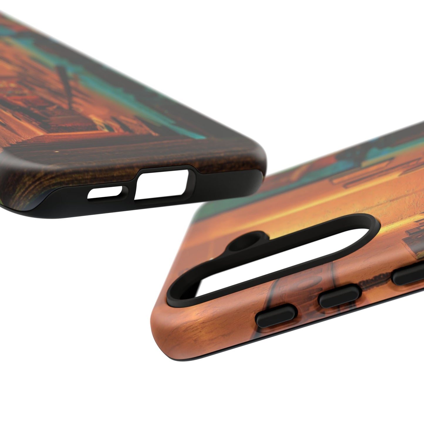 Vintage Gallery Staircase Tough Phone Case--Antique Store Art Phone Cover