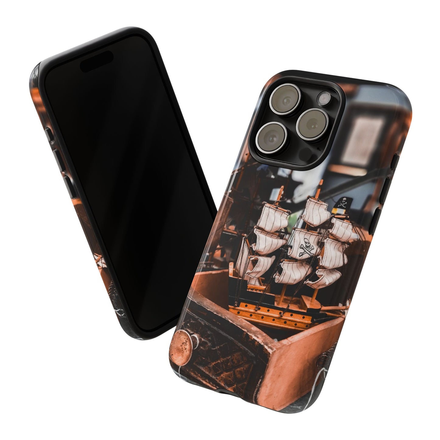 Vintage Ship-Inspired Phone Case, Nautical Design, Tough Phone Cover, Unique Gift for Sea Lovers, Perfect for Summer Adventures