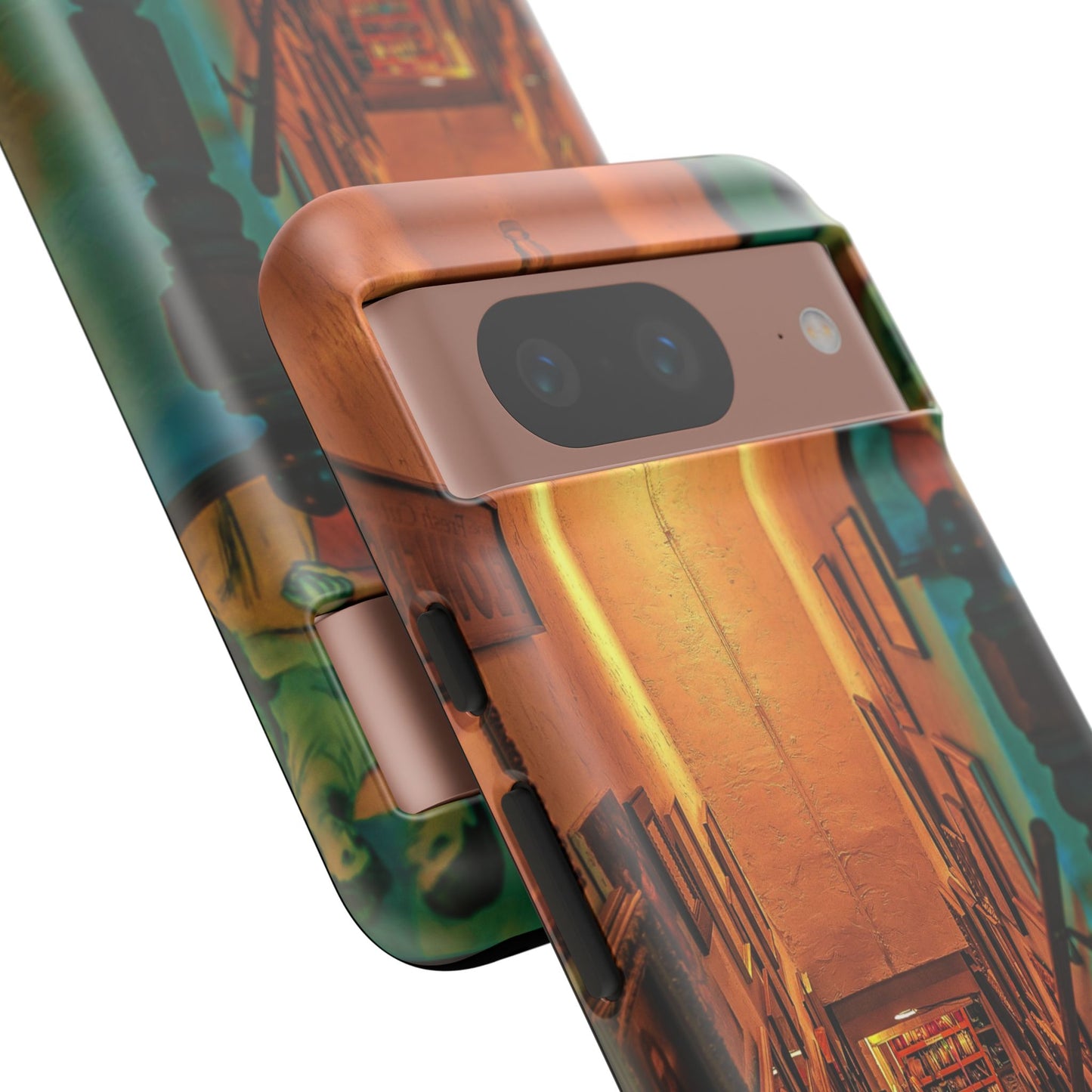Vintage Gallery Staircase Tough Phone Case--Antique Store Art Phone Cover