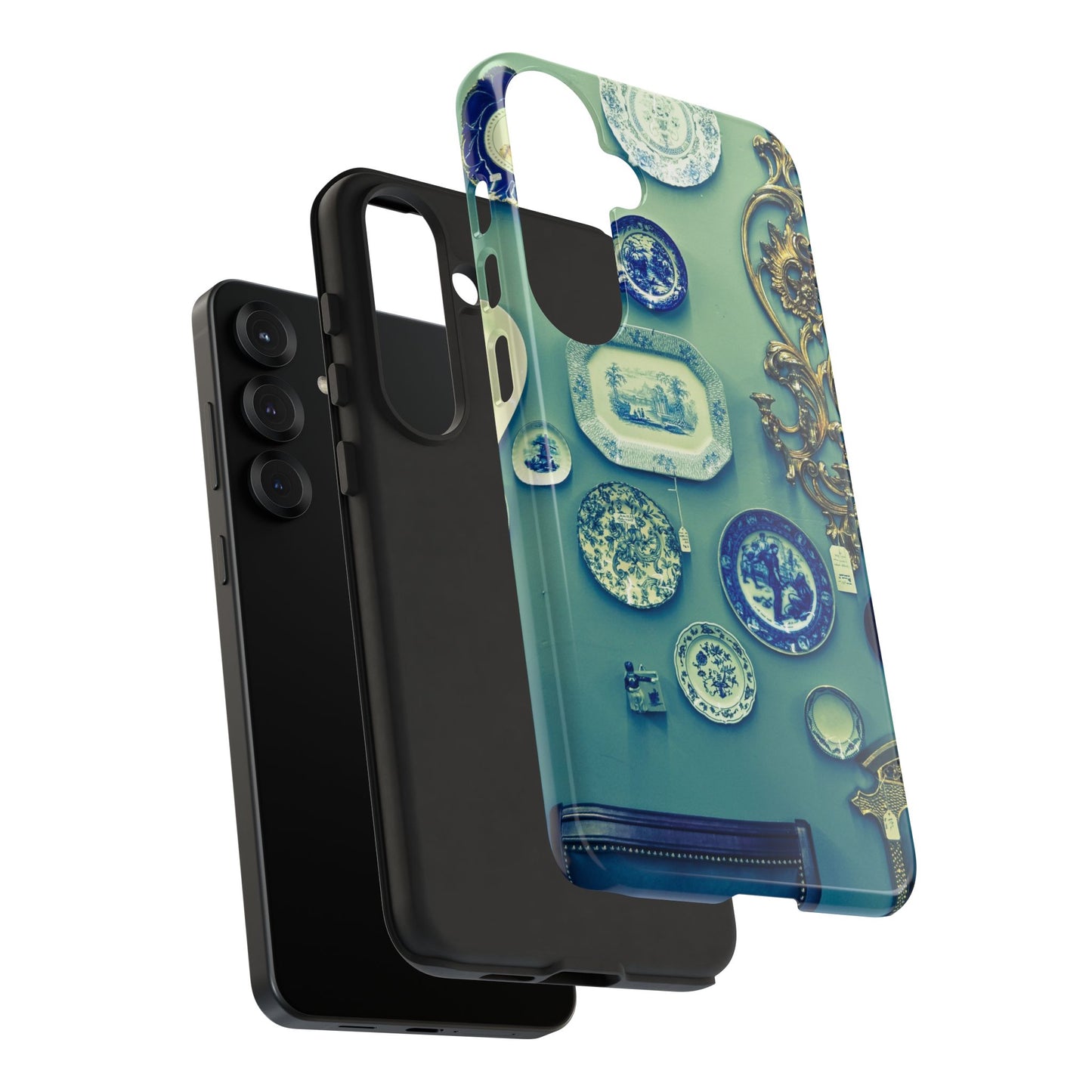 Antique Store Stairwell Phone Case--Vintage Gallery Wall Tough Case