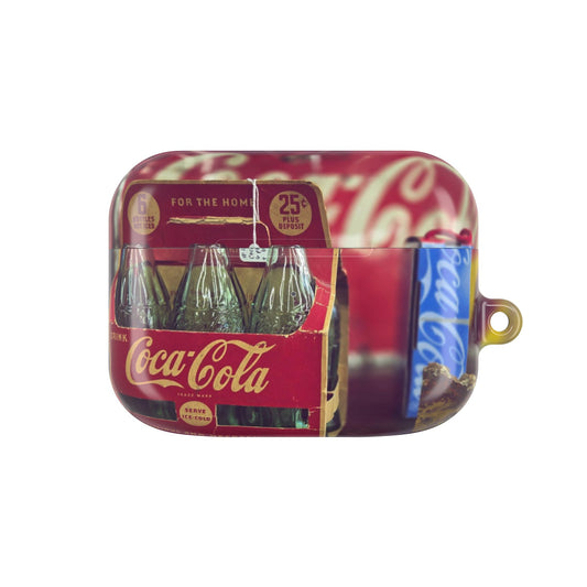 Coca-Cola AirPod Case, Retro Style AirPod Holder, Vintage Coca-Cola Accessory, Gift for Cola Lovers, Fun Tech Accessory