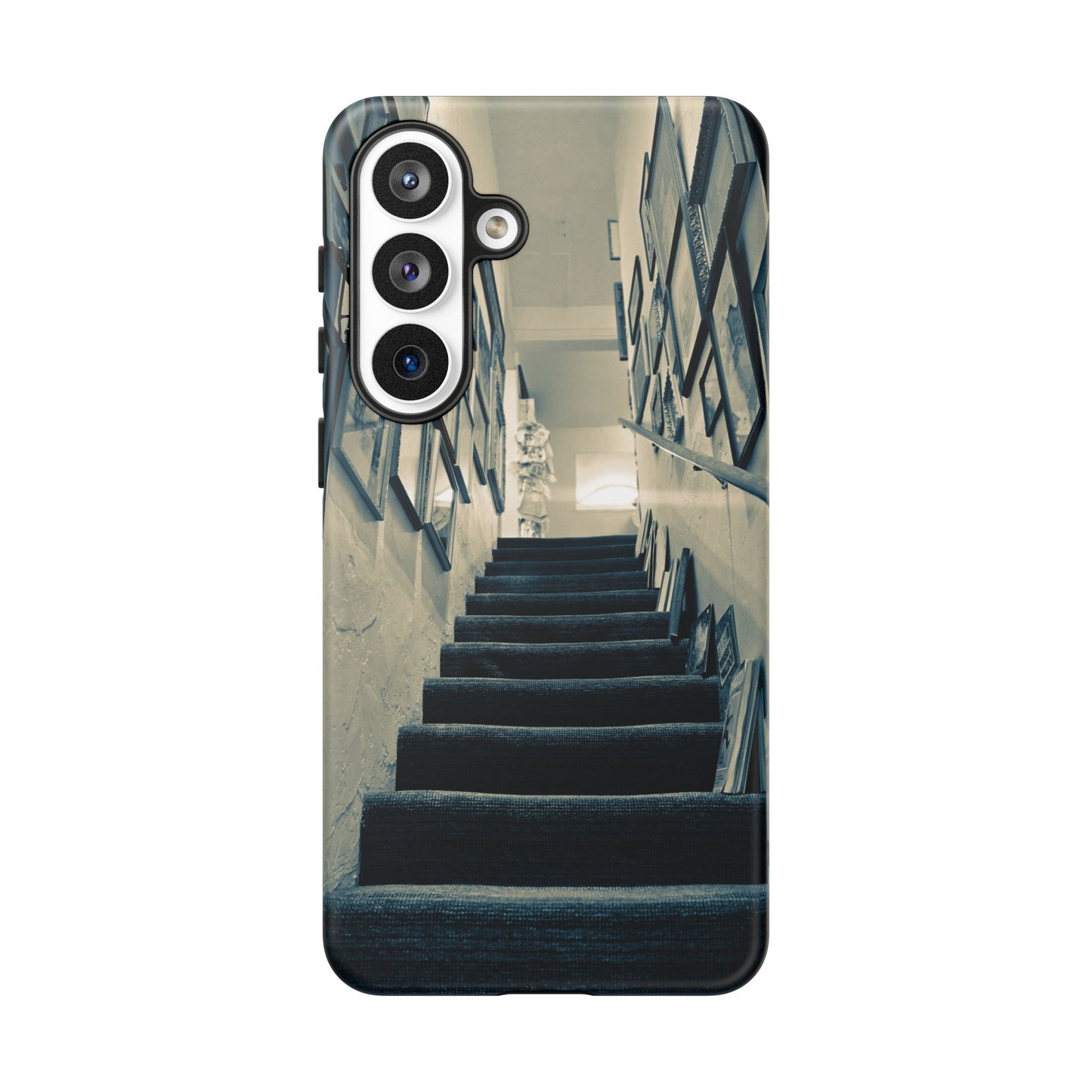 Vintage Boutique Stairway Tough Phone Case, Antique Shop Art Cover for iPhone, Samsung & Google Pixel
