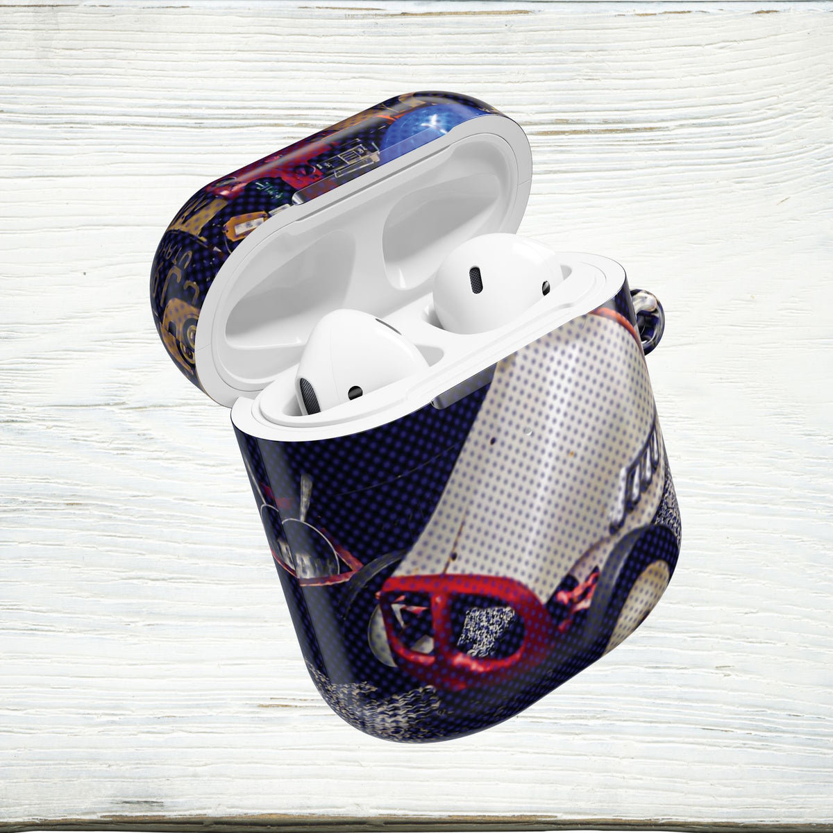 Vintage Go-Kart Racing Airpods Cases – Retro Motorsport Protective Cover