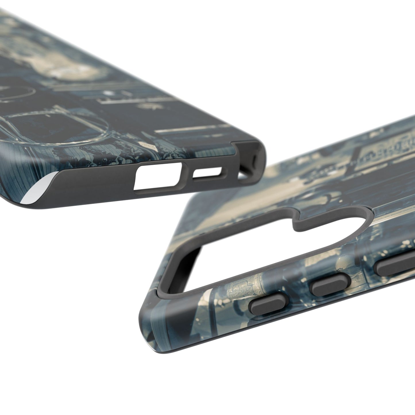 Guitar Vintage Phone Case, Tough Cases, Music Lover Gift, Rock & Roll Accessories, Unique Guitar Artwork, Phone Protection