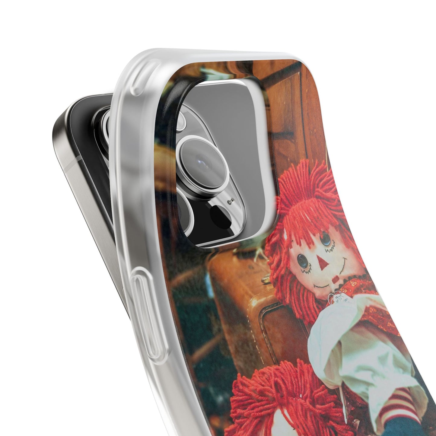 Vintage Doll Phone Cases, Cute Accessory, Gifts for Doll Lovers, Durable Flexi Covers, Fun Phone Protection