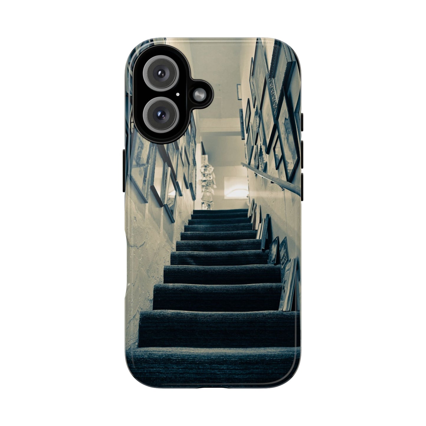 Vintage Boutique Stairway Tough Phone Case, Antique Shop Art Cover for iPhone, Samsung & Google Pixel