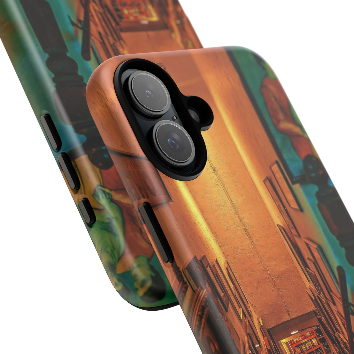 Vintage Gallery Staircase Tough Phone Case--Antique Store Art Phone Cover