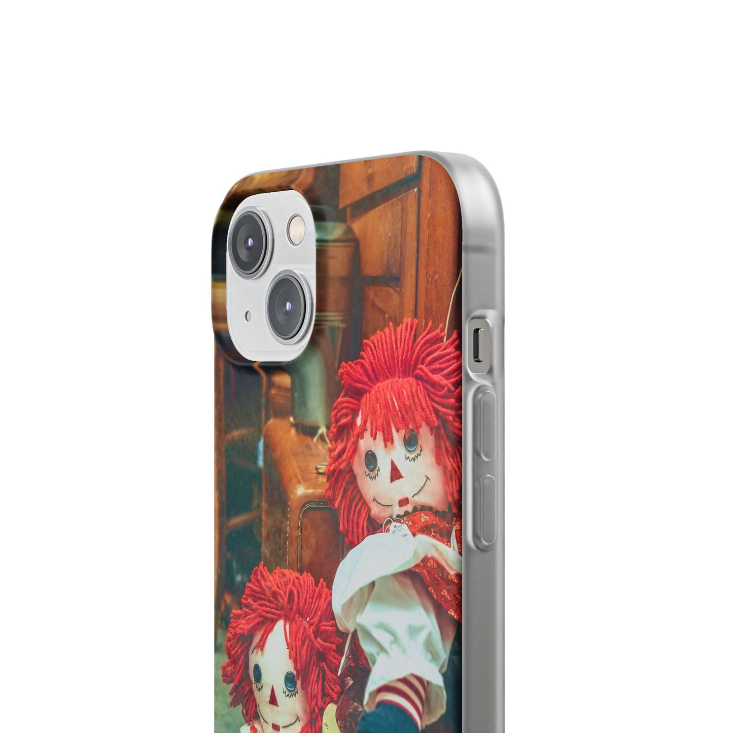 Vintage Doll Phone Cases, Cute Accessory, Gifts for Doll Lovers, Durable Flexi Covers, Fun Phone Protection