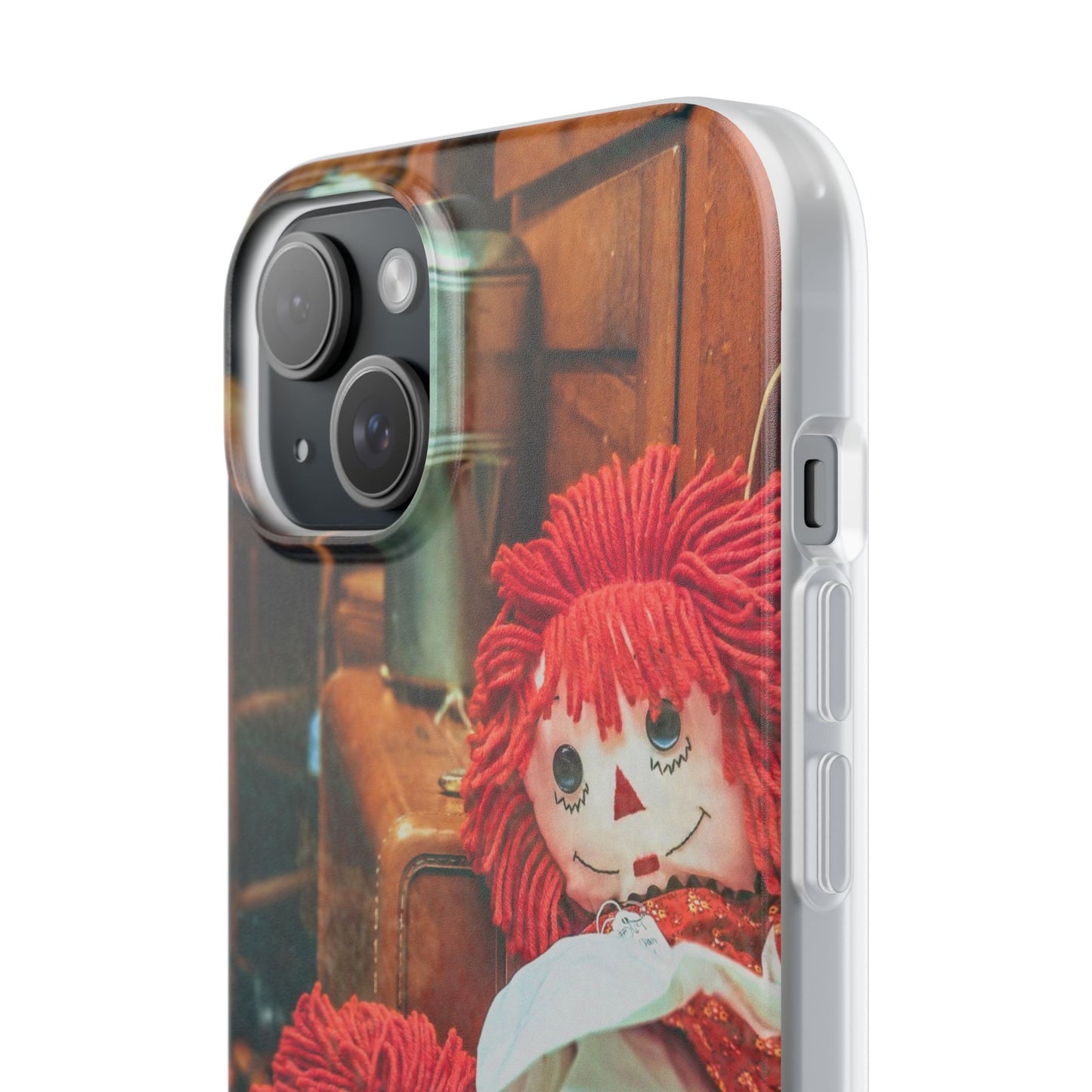 Vintage Doll Phone Cases, Cute Accessory, Gifts for Doll Lovers, Durable Flexi Covers, Fun Phone Protection