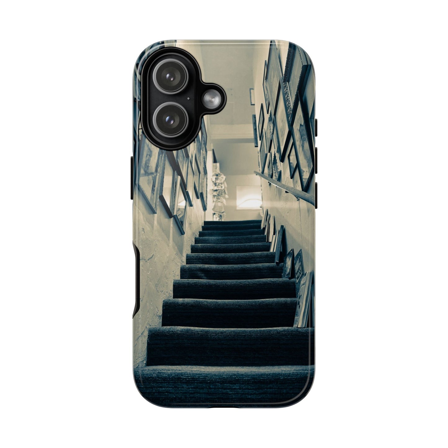Vintage Boutique Stairway Tough Phone Case, Antique Shop Art Cover for iPhone, Samsung & Google Pixel