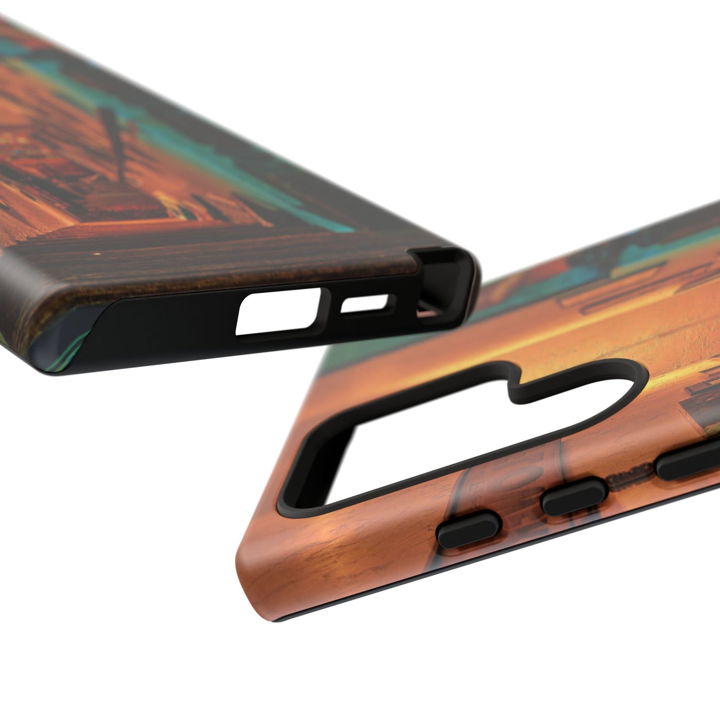 Vintage Gallery Staircase Tough Phone Case--Antique Store Art Phone Cover