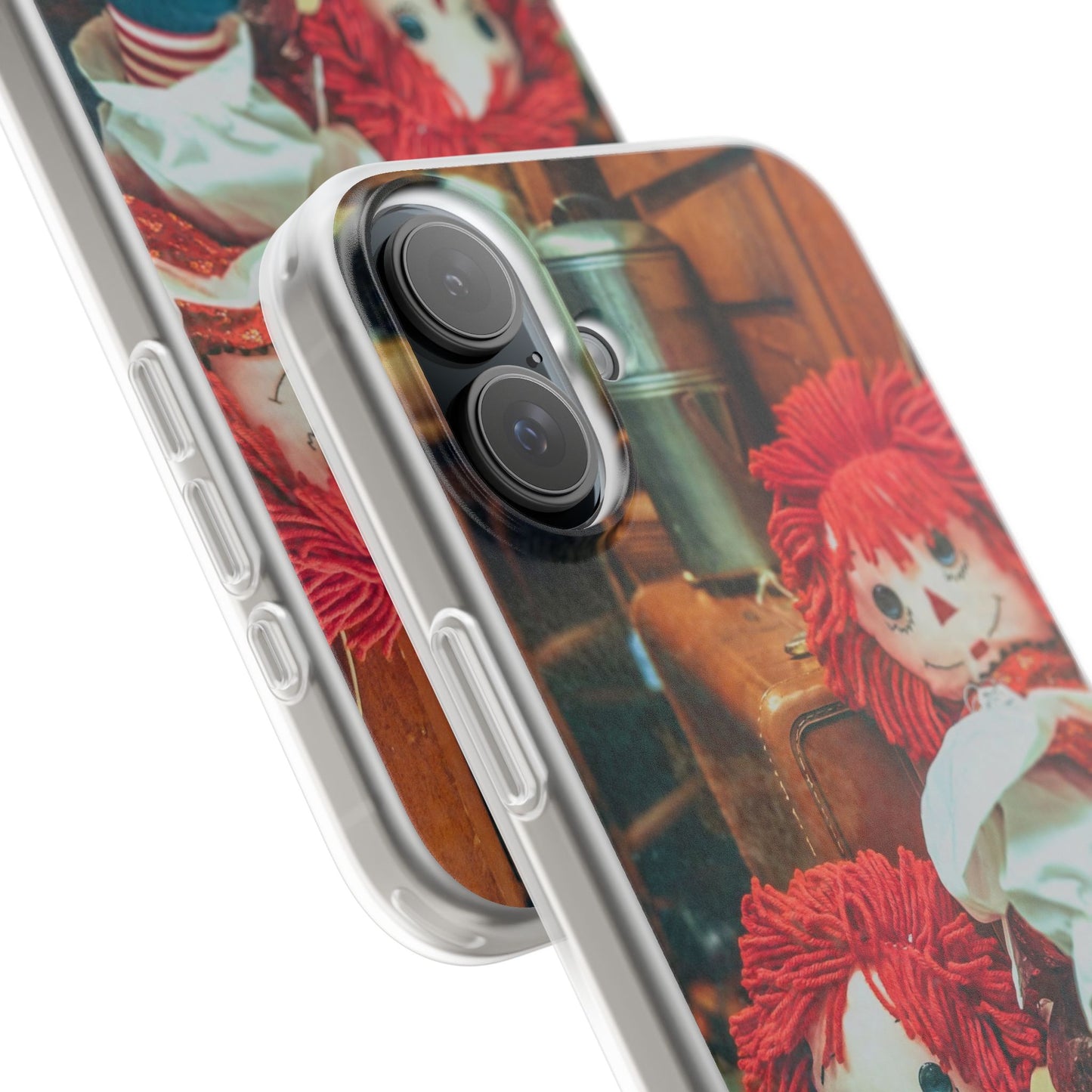 Vintage Doll Phone Cases, Cute Accessory, Gifts for Doll Lovers, Durable Flexi Covers, Fun Phone Protection